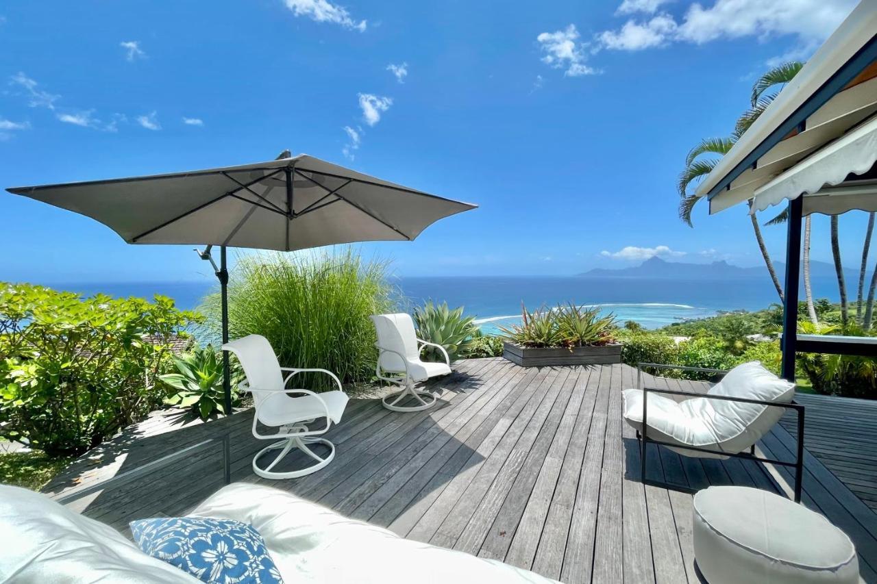Villa Tiare Amazing View - Private Pool - 4 Bedrooms- Up To 7 Pers Punaauia  Esterno foto