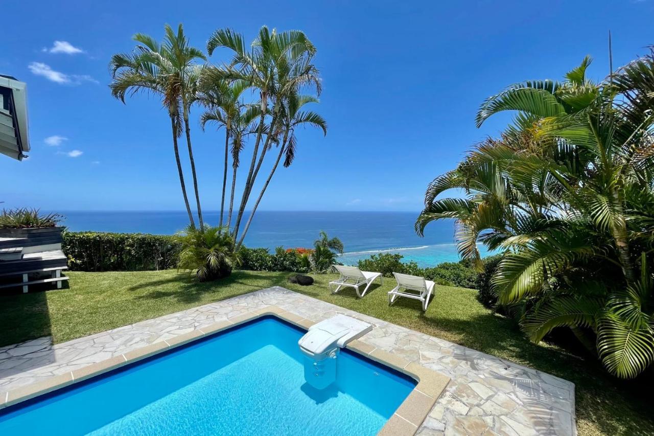 Villa Tiare Amazing View - Private Pool - 4 Bedrooms- Up To 7 Pers Punaauia  Esterno foto